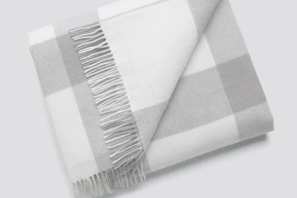 Bold Plaid Throw