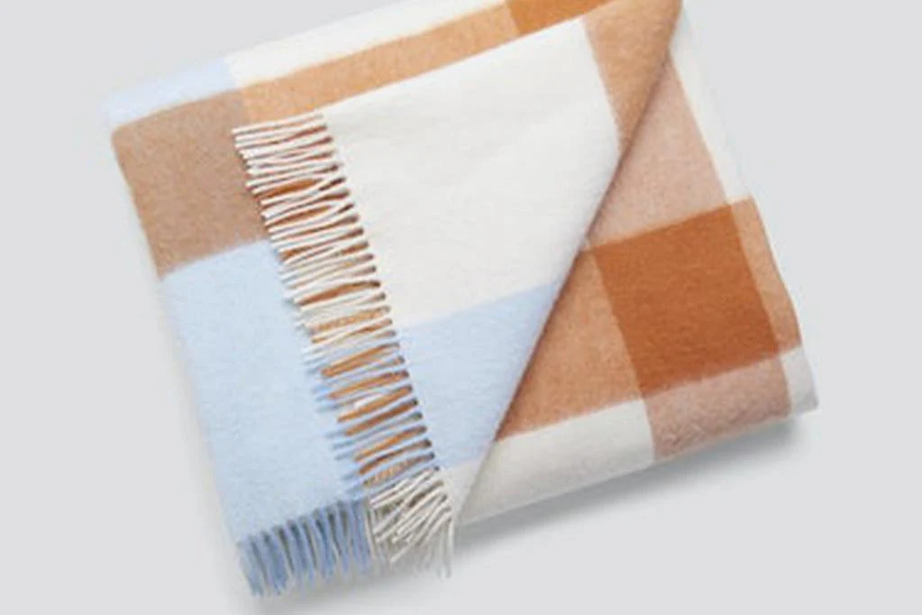Bold Plaid Throw